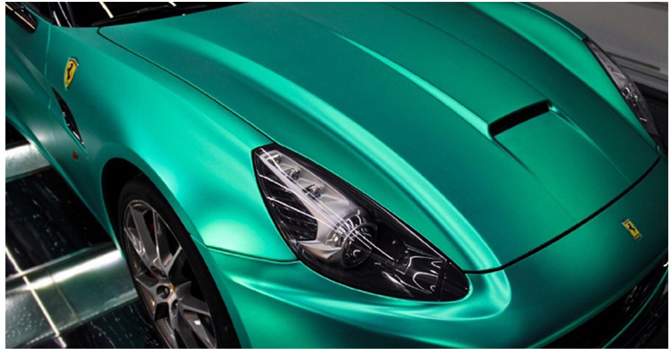 汽车超亚光电镀膜 冰膜改色膜 全整车哑面冰膜 车身改色膜 车贴纸