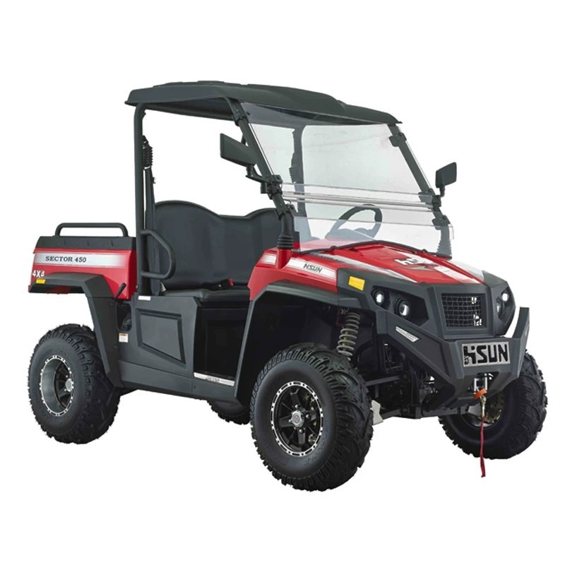 北极天 450 沙漠摩托车四轮越野utv全地形车方向盘汽油四驱沙滩车