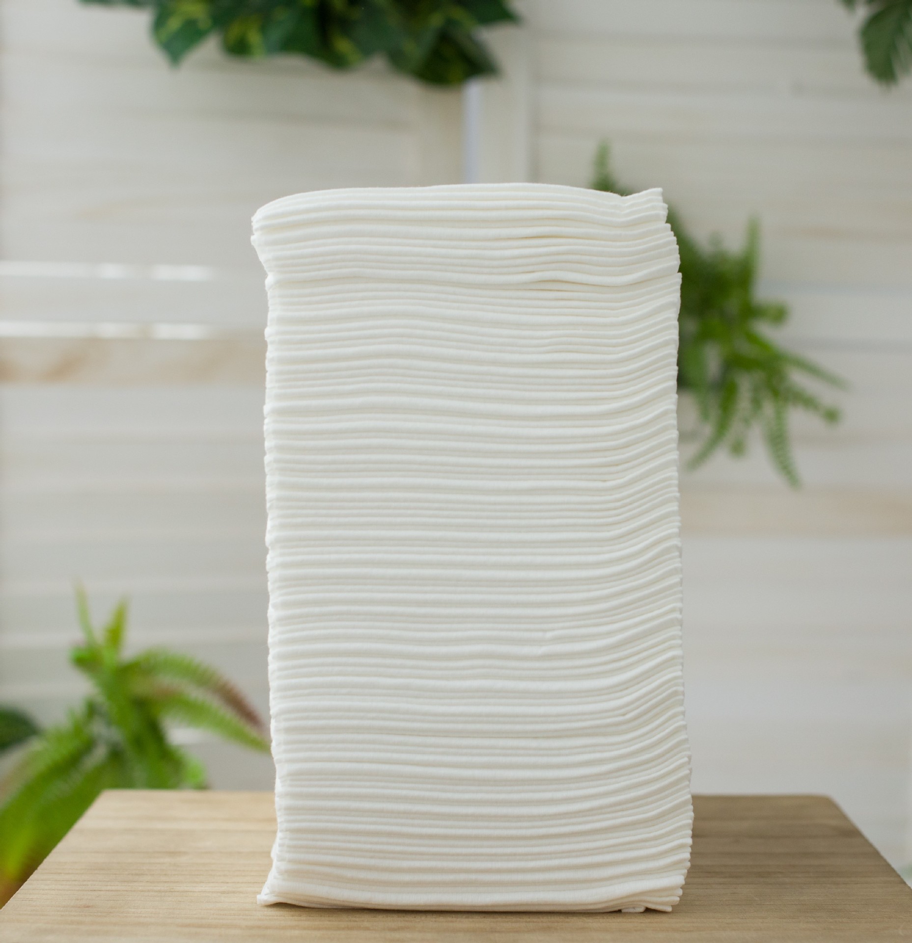 一次性毛巾理发店干发美发店发廊通用定制吸水白色毛巾干湿两用