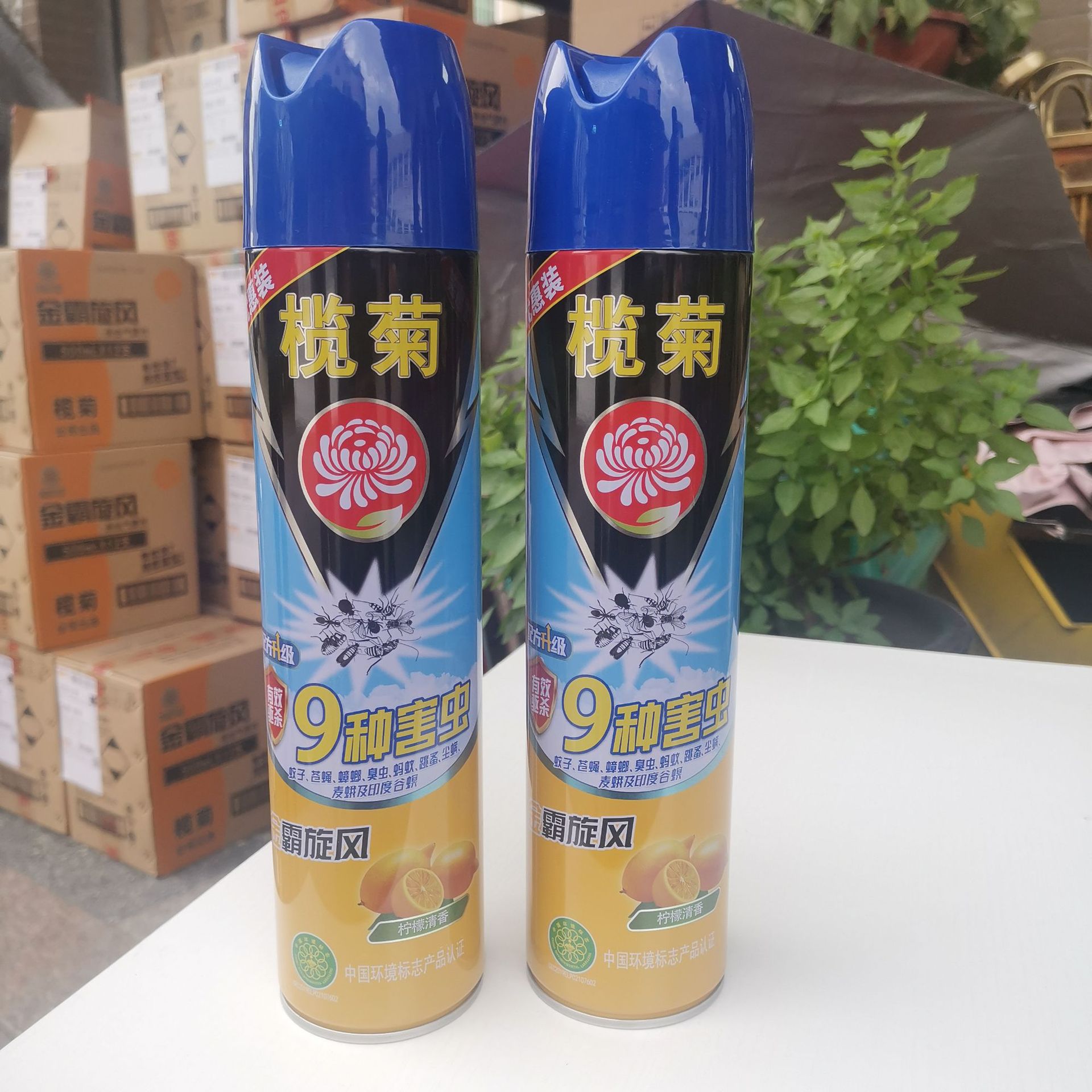 榄菊杀虫气雾剂金霸旋风速杀型500ml柠檬灭蚊灭蚁杀蟑杀虫水
