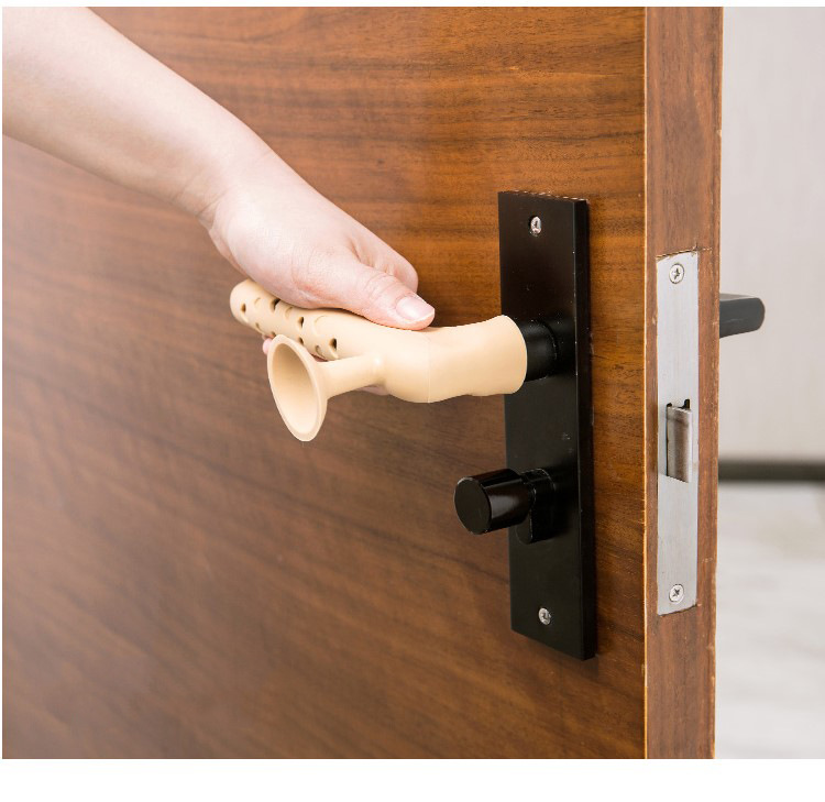 门把手防撞保护套儿童安全硅胶门把手套宝宝房门室内门拉手防静电
