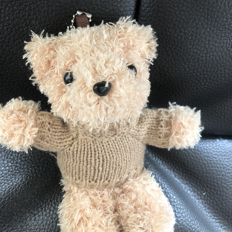 小熊挂件泰迪熊挂件小熊公仔挂件穿衣服小熊包包挂件礼品