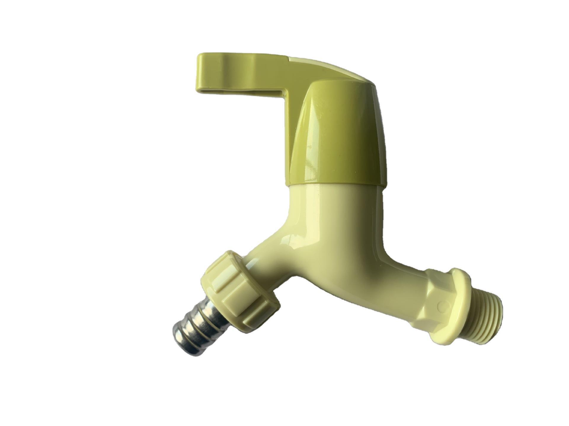 厂家直销pvc快开水龙头4分洗衣机带咀水咀塑料给水优质水嘴