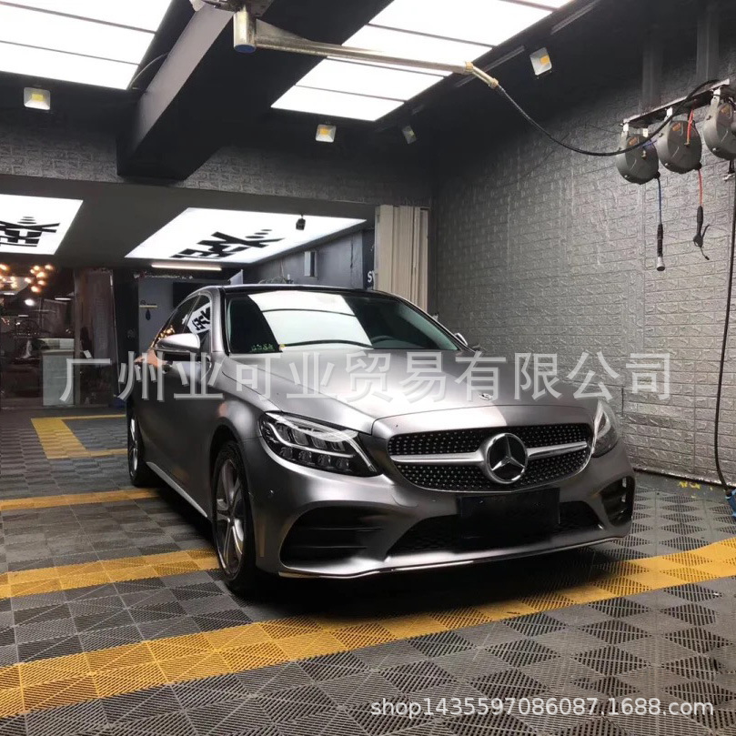 电光金属灰汽车改色膜全车身电光改装贴膜整车电光钛灰改色贴纸