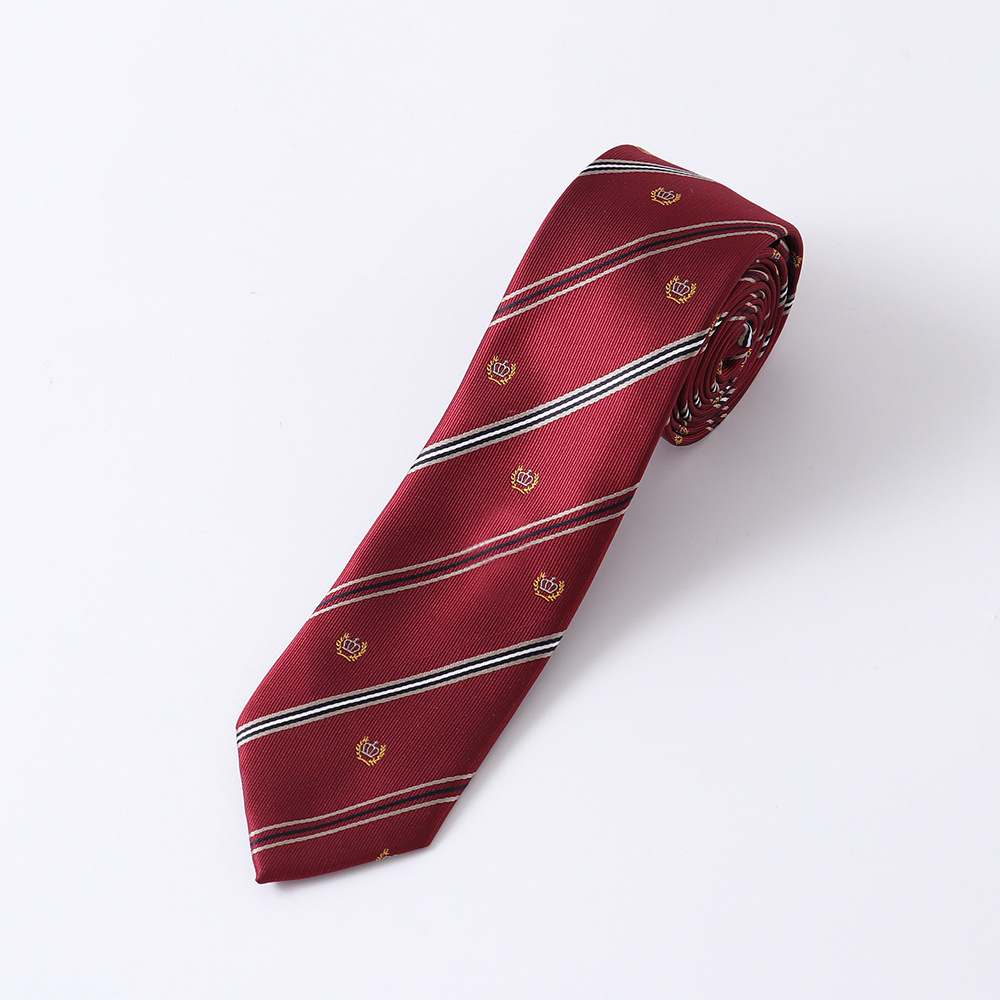 jk制服小物件 学院风日本jk制服领带 学生校服 皇冠领带