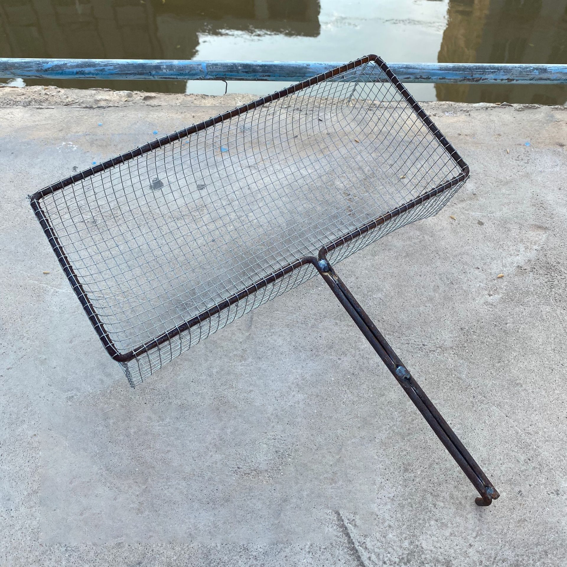 新品手工田螺筛扒网捞螺蛳神器抓螺蛳工具推网户外捞螺工具