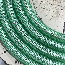 绿色硅胶2寸3寸 pvc抽油管 四季柔软 复合钢丝软管