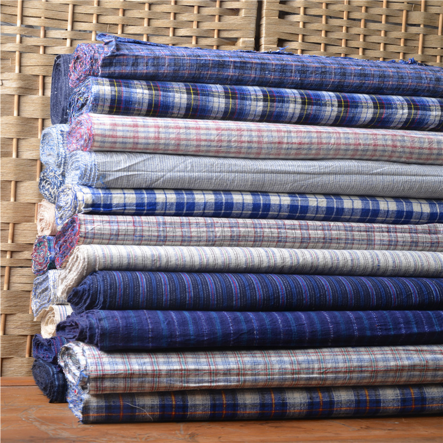 特价回馈老客户之上海松江地区特产窄幅全棉粗布土布手工茶席拼布