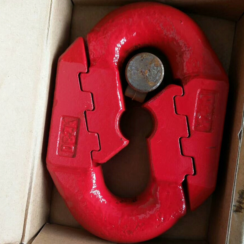 矿用紧凑链34×126锯齿环34*126v型锁式接链环