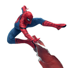 巴西厂  Spider-Man 飞姿场景蜘蛛侠 雕像 1/10 手办