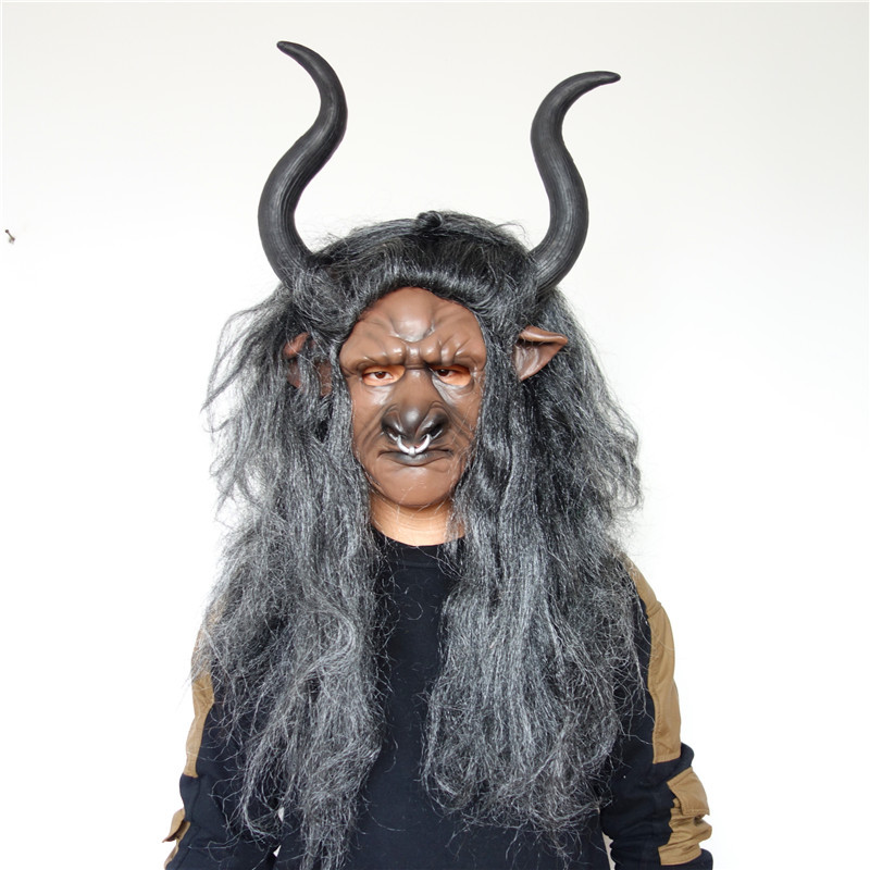 大话西游牛魔王面具头套万圣节舞台表演道具