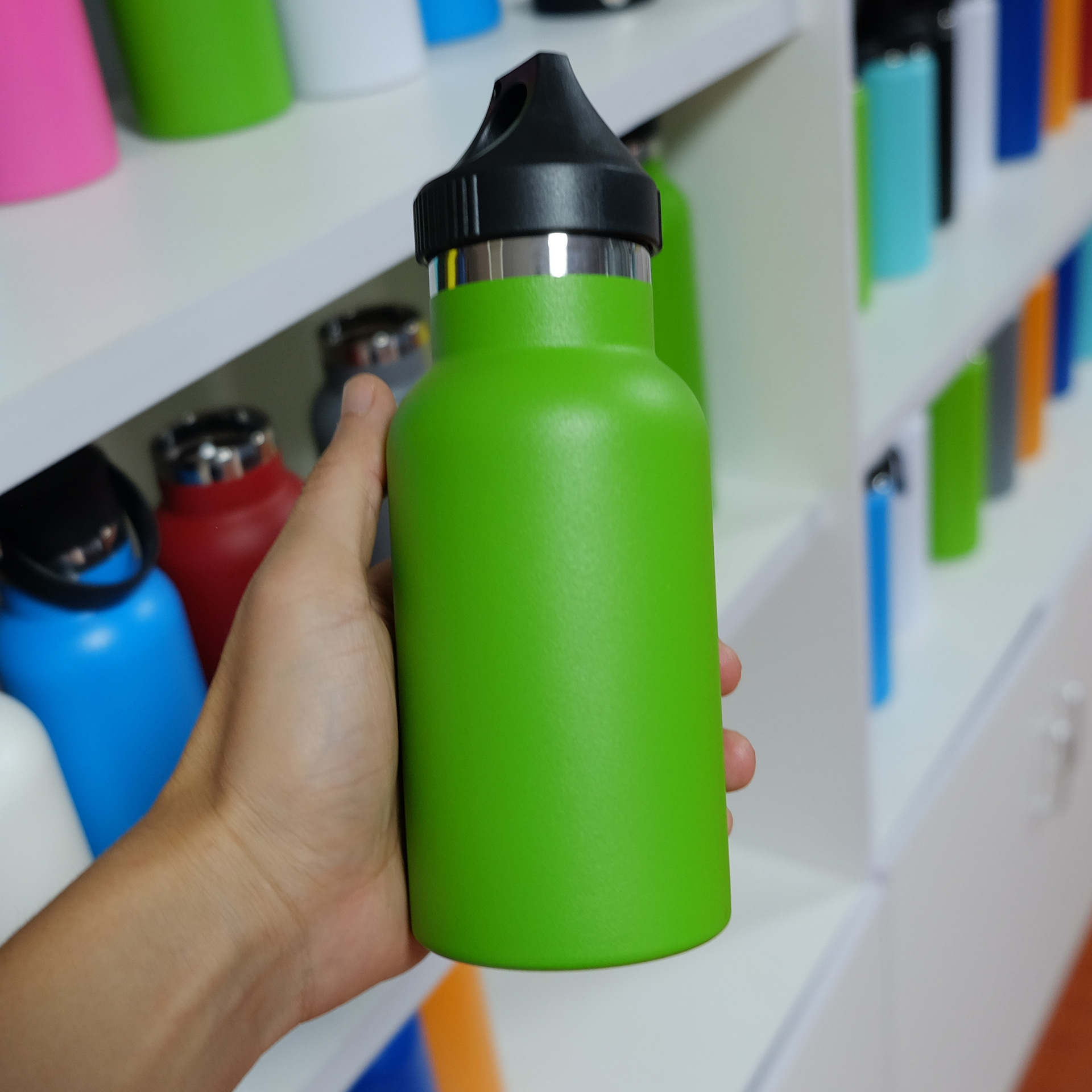 欧美爆款12oz美式大口 350ml不锈钢保温杯户外运动旅行瓶家用水杯