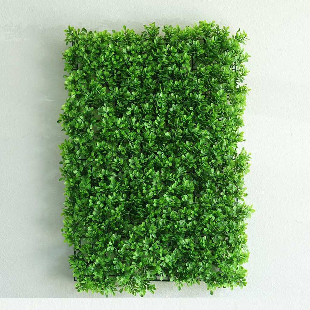 仿真植物墙草坪墙人造塑料假草浅绿花生草门头店招壁挂绿植墙装饰