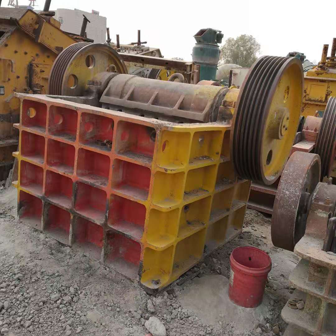 供应大型二手石头破碎机500x1500颚式破碎机巩义二手鄂破机