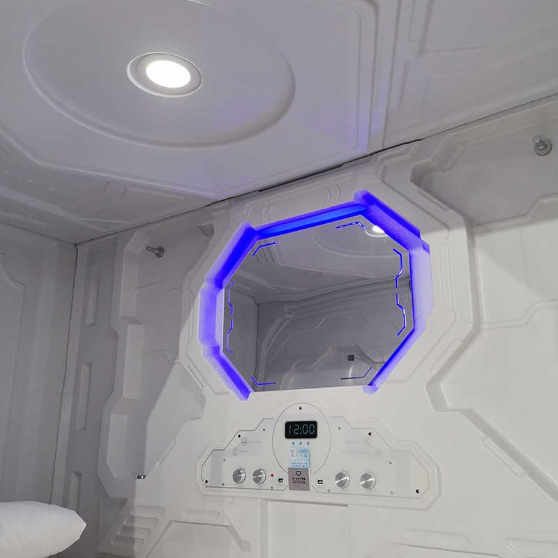 银河号系列升级款太空舱睡眠床智能款胶囊睡眠床休息室单层款