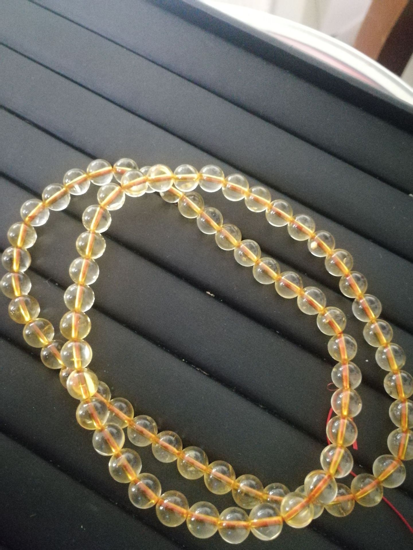 黄水晶手链多圈 男女同款水晶 工厂直销