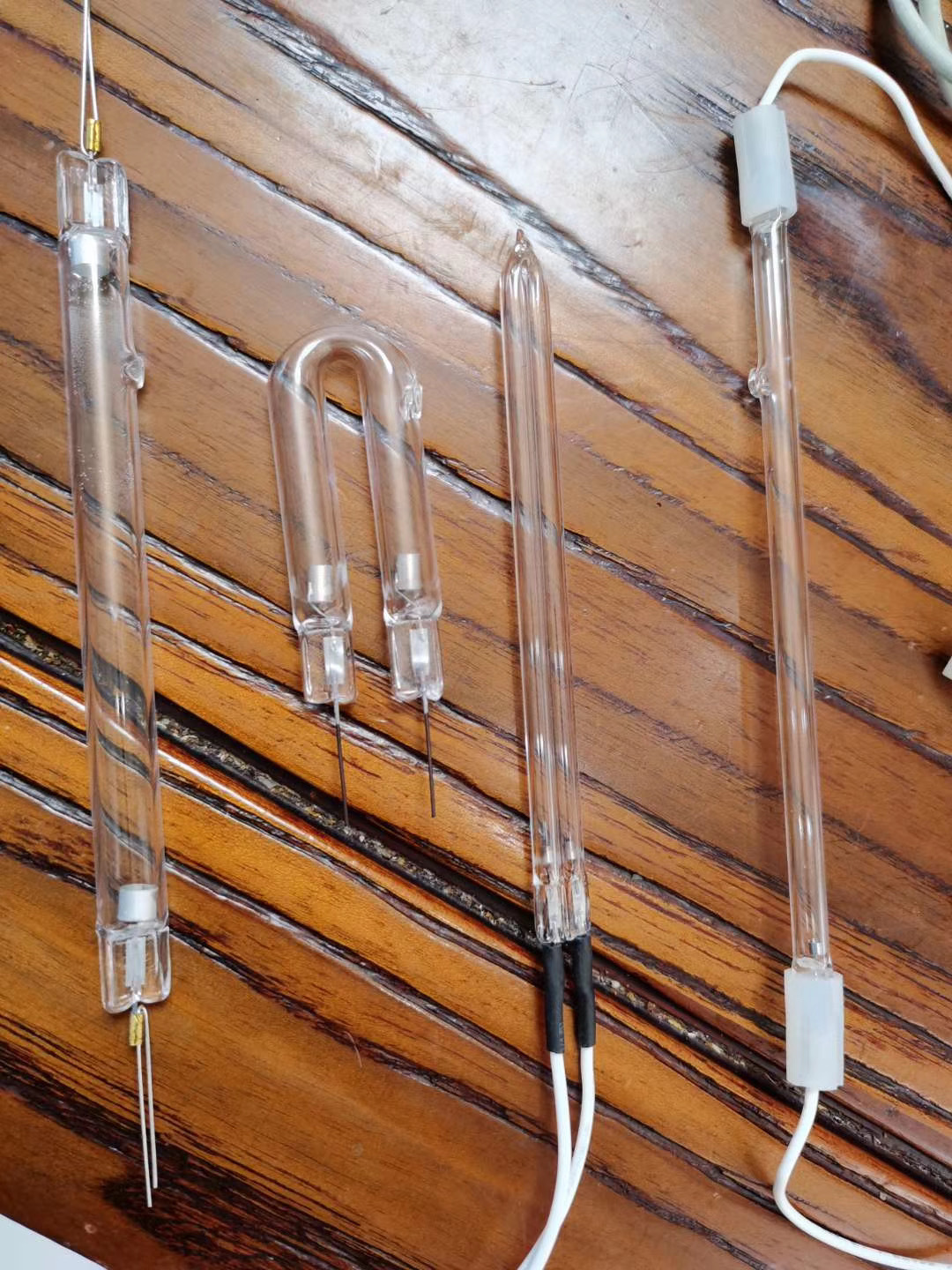 厂家批发5*127紫外线直管u形石英冷阴极uv杀菌消毒灯管消毒器灯管