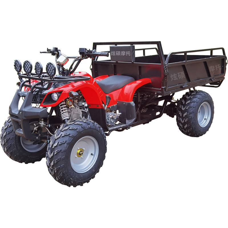 宗申125小公牛沙滩车轴传动农夫车全地形山地越野四轮摩托农用车