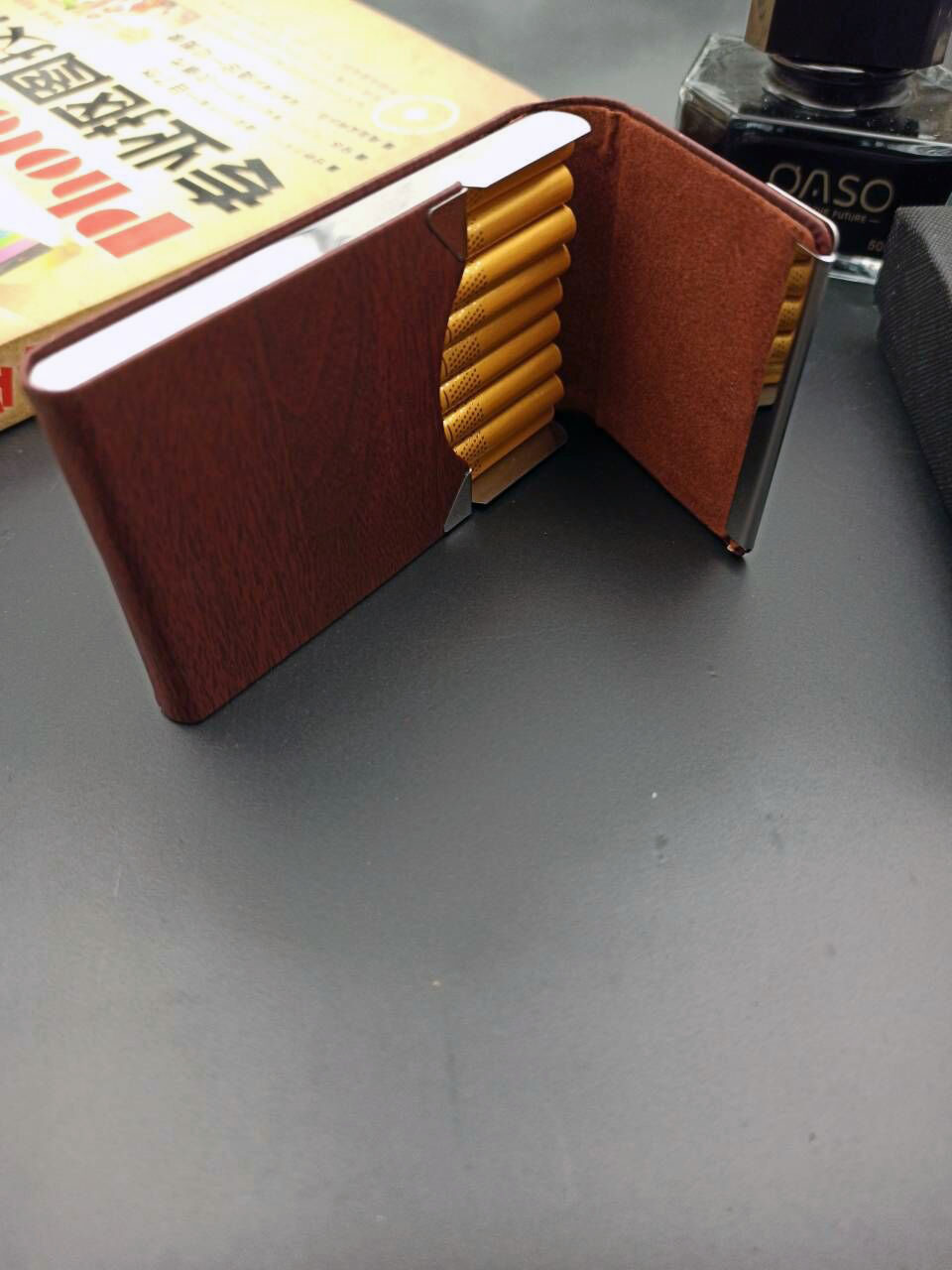 烟盒9支10支20支装不锈铁烟盒防压便携烟盒软硬壳盒