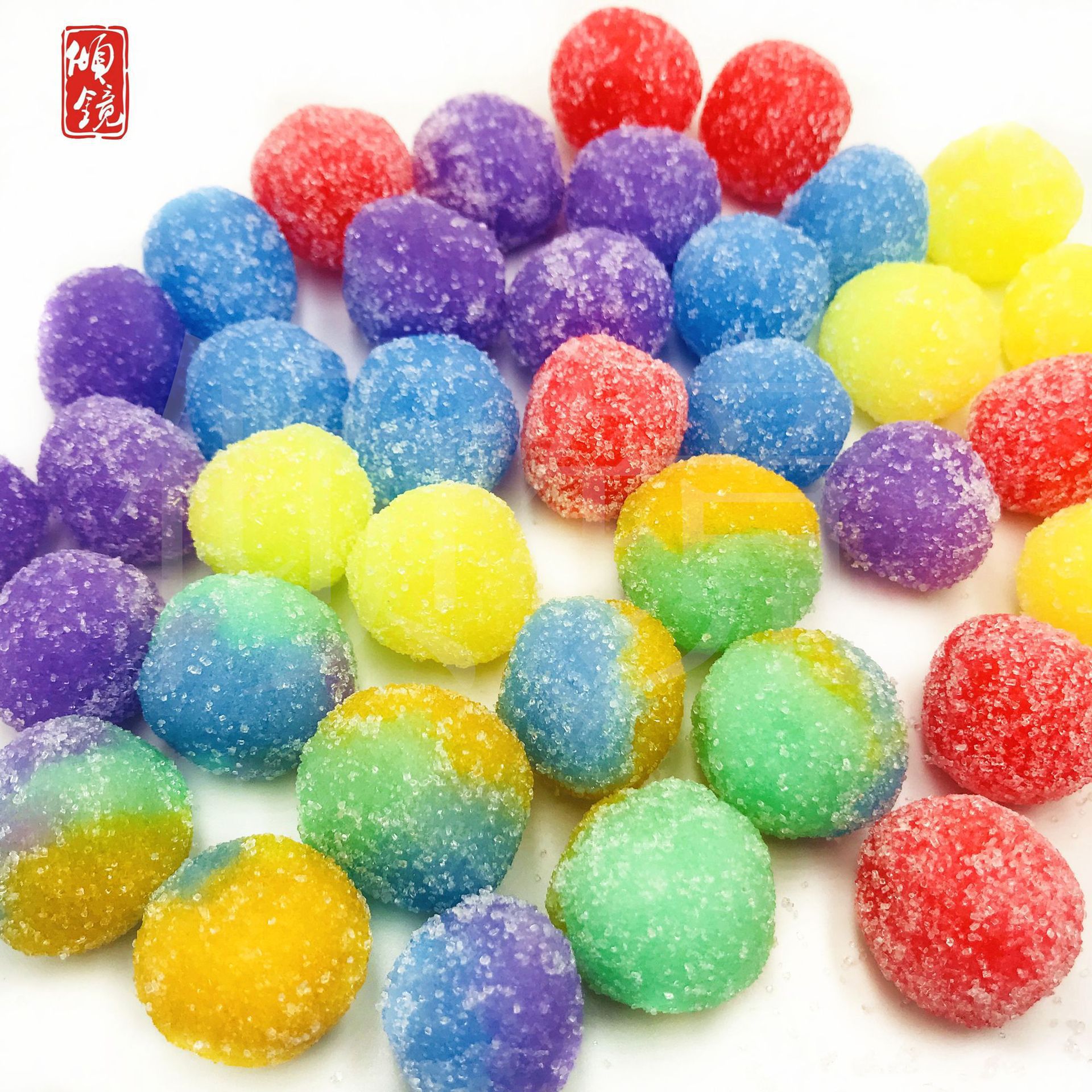 倾镜源头厂家 oem代加工肥皂香皂温和洁面皂他糖果磨砂球手工皂