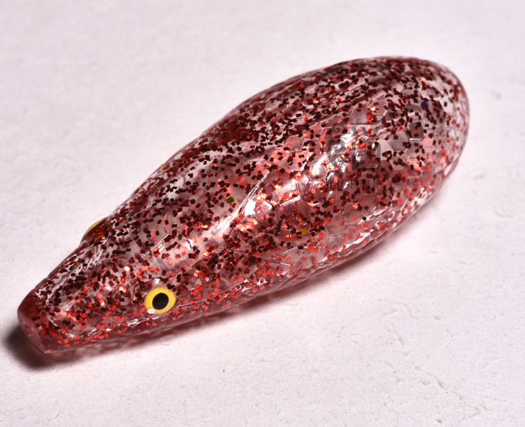 厂家批发蟒蛇蛙 雷蛙6.5厘米16克远投上倾角血槽钩雷强打黑路亚饵