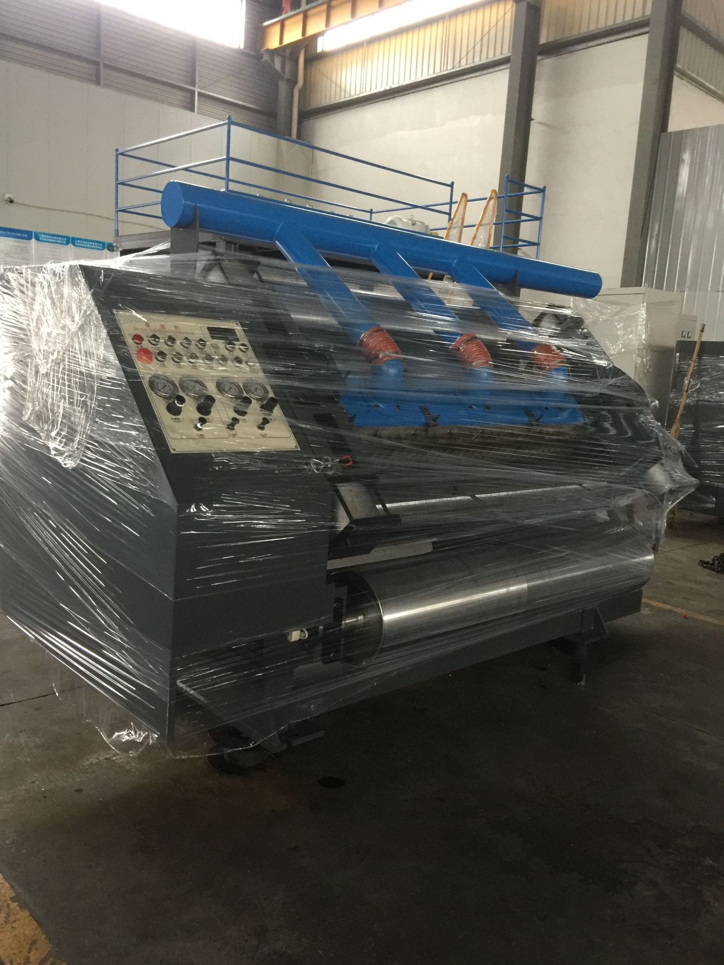 电动加热吸附式单面瓦楞机 瓦楞纸板加工机械设备