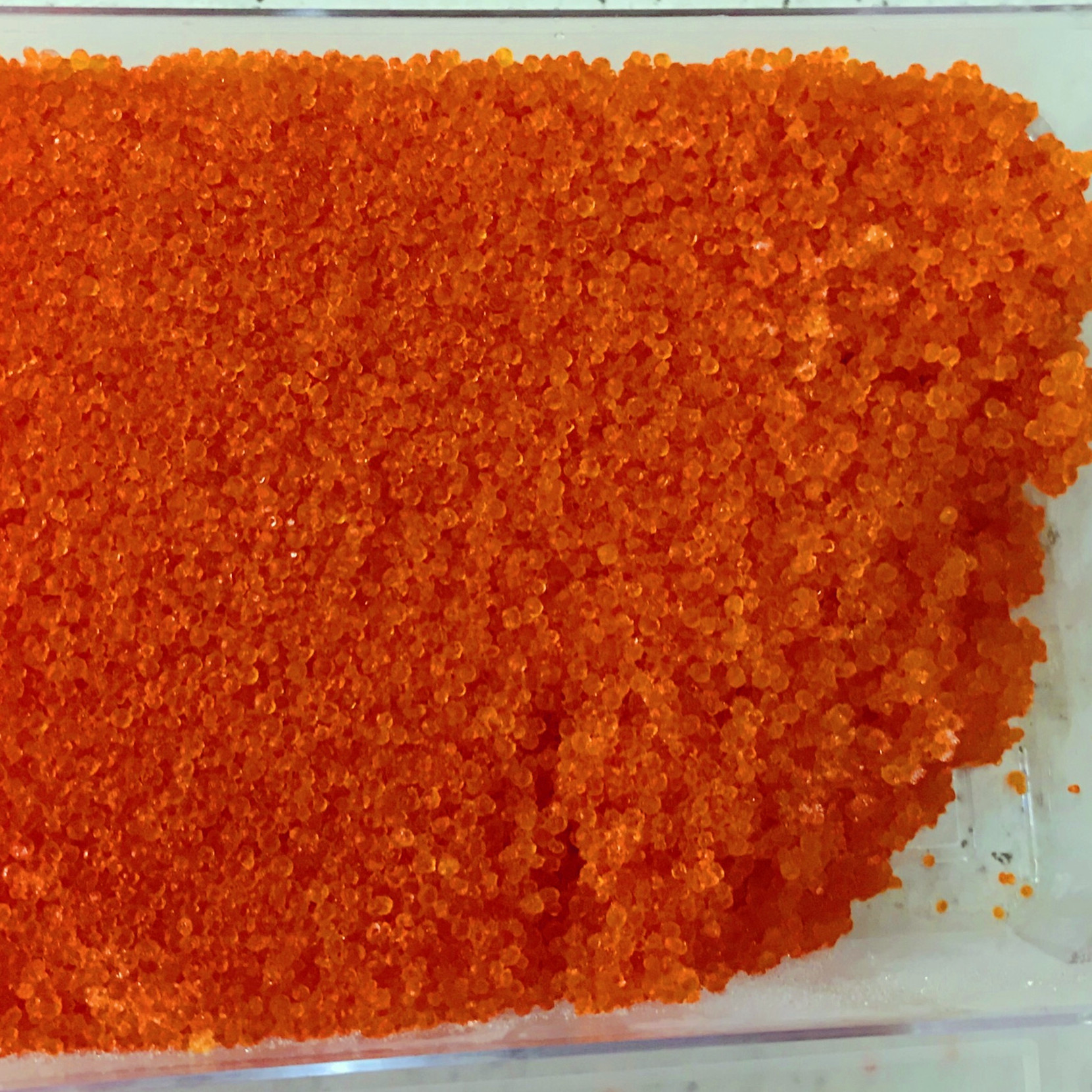 大粒红蟹籽400克/盒 日料寿司食材