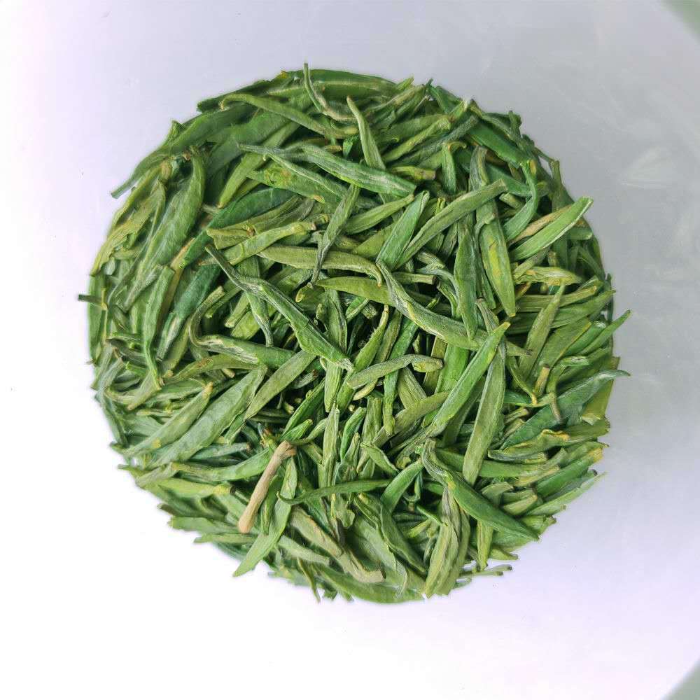 湄潭翠芽新茶独芽2020新茶炒青工艺绿茶浓香型陶瓷装500g
