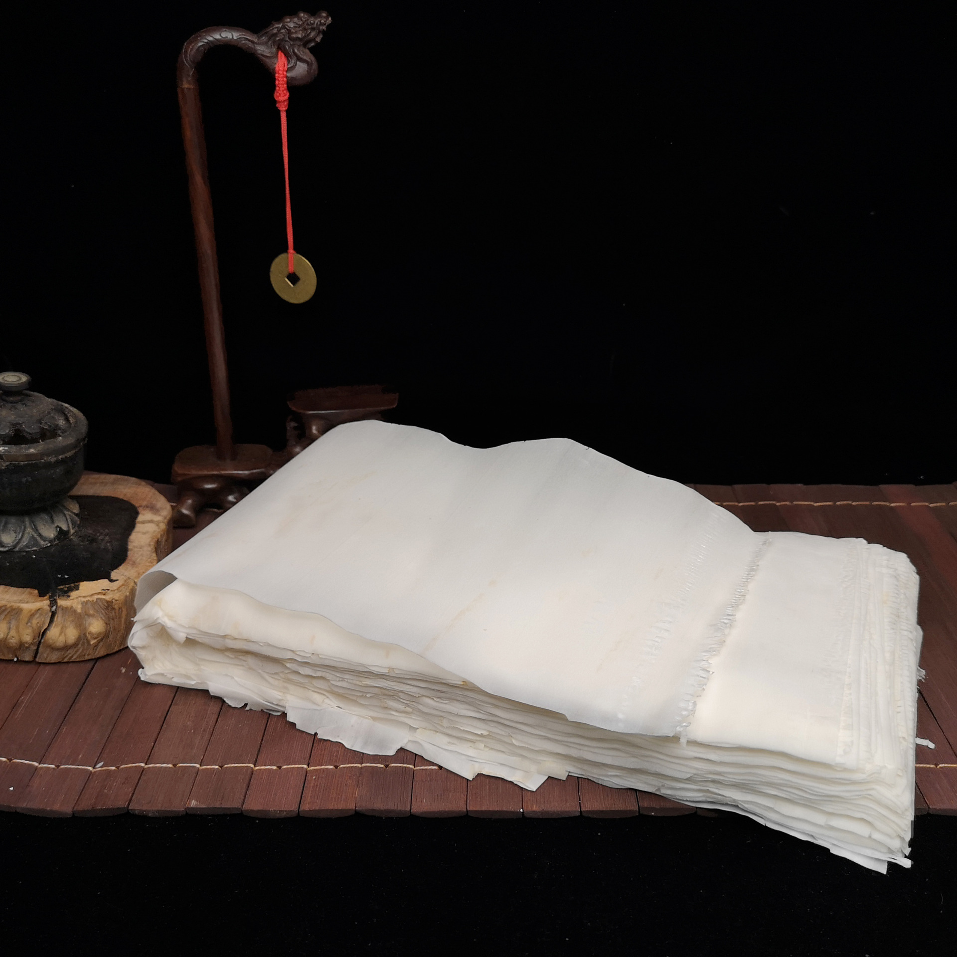 现货|扬州通草纸 通草花diy制作材料 蓪草画片材发簪制作材料