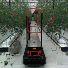 大棚采摘 智能温室升降车 蔬菜采摘车 液压轨道 踏板控制易操作