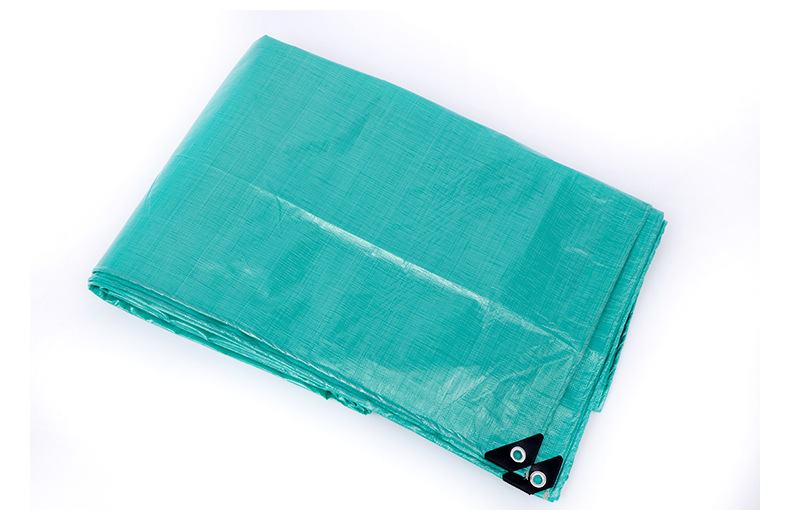 厂家批发防水双绿pe塑料编织篷布防雨防晒遮阳加厚货车室外遮阳布