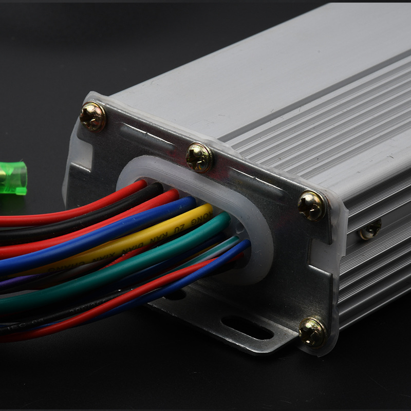 电动车控制器6管48v60v350w智能双模无刷电动车控制器可加工定制