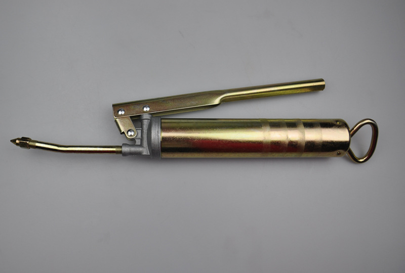 拓卡黄油枪打黄油枪加油枪简易手动单杆200cc配硬管尖嘴牛油枪