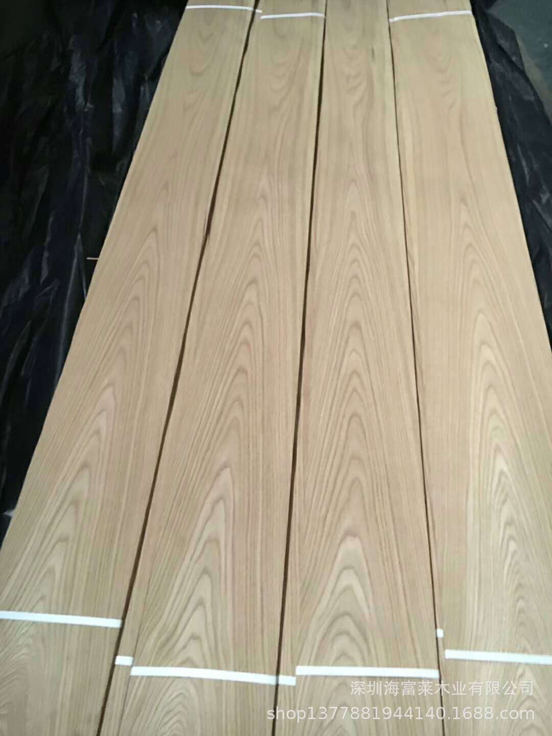 美国白枫木山纹直纹 白源木皮背景墙装饰板 科技白栓木皮护墙板