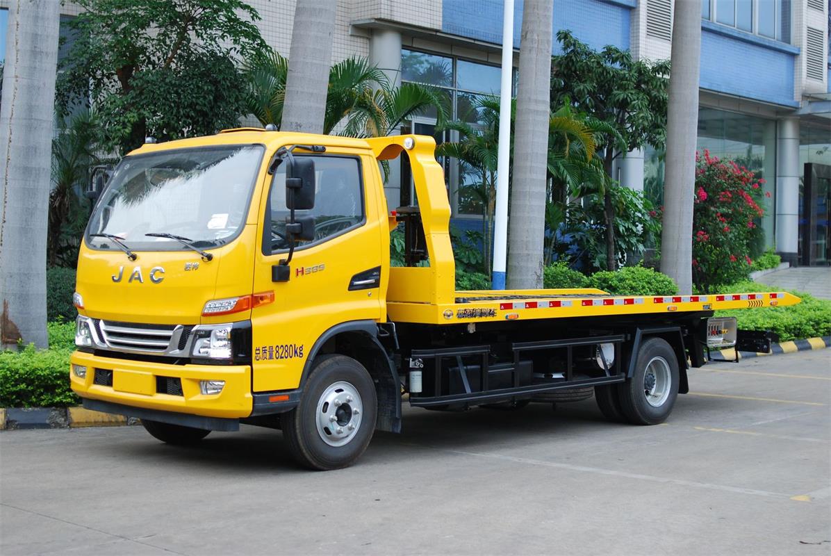 广东粤海道路清障车yh5080tqz185t公路车辆故障拖车