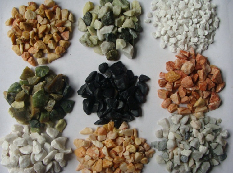 露骨料透水混凝土骨料水刷石胶粘石砼水磨石地面地坪施工砾石石子