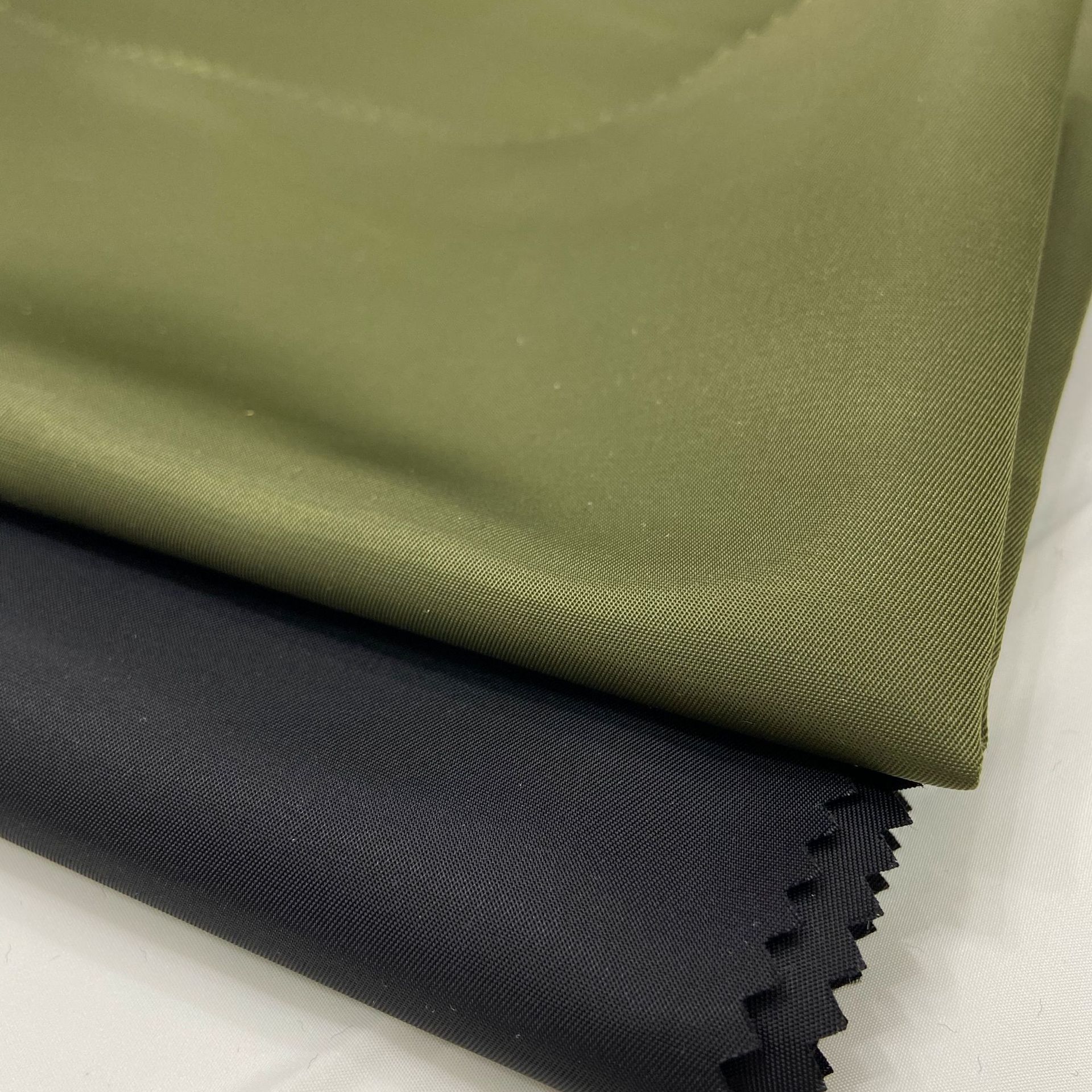 现货尼龙斜面料 飞行员夹克棒球服外套面料 尼龙斜纹布料 防水布