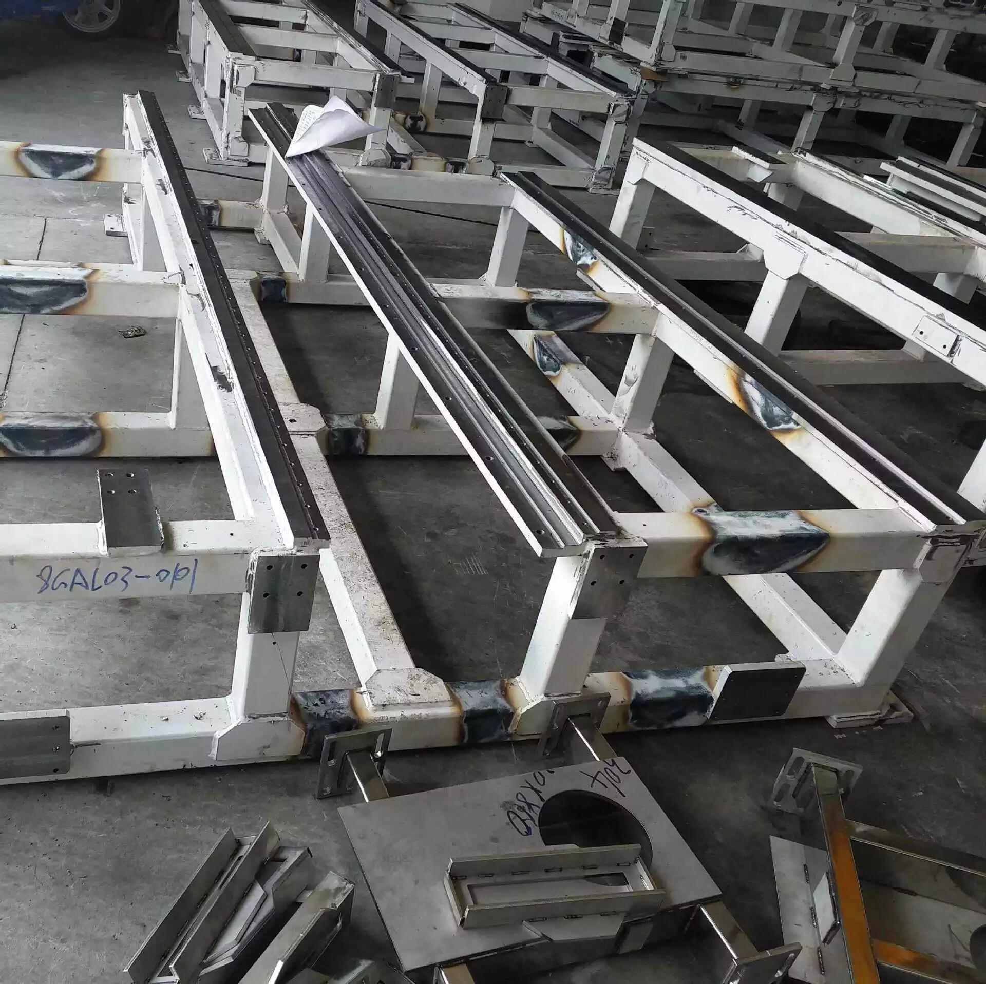 急购2021夏大型龙门铣床加工中心机械机架焊接加工大型设备机架加工来