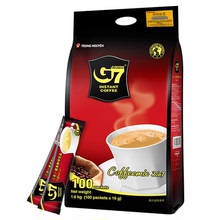 越南进口中原G7咖啡速溶咖啡 三合一速溶咖啡1600克100条官方授权