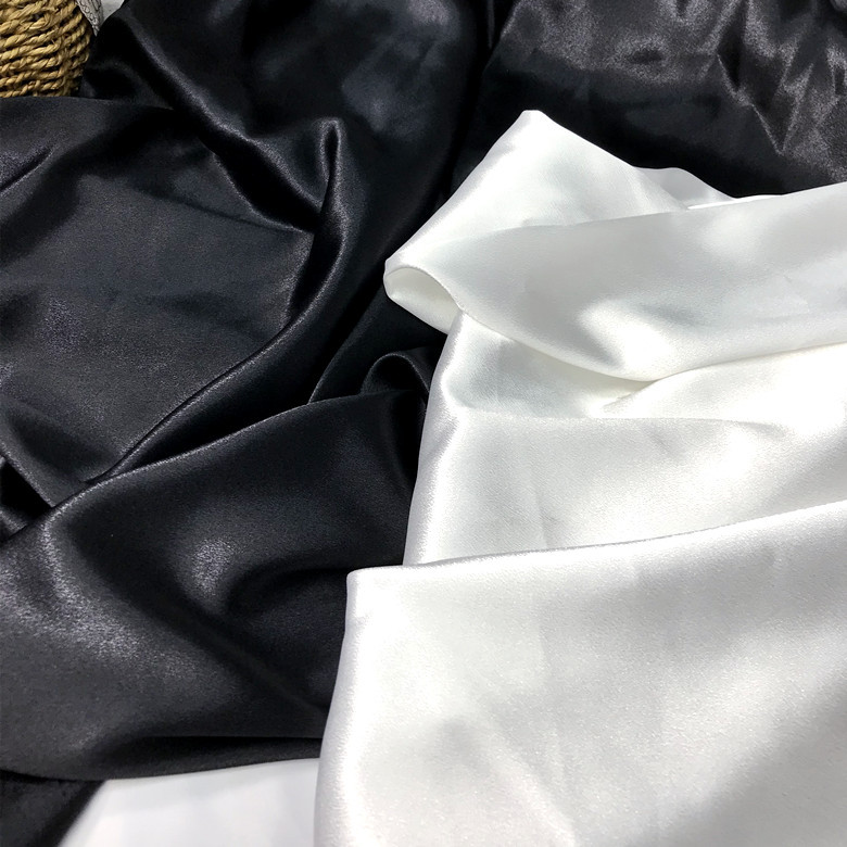 爆款有光雪花水晶缎面料 微弹水晶乱麻缎面雪纺厚缎表演服布料