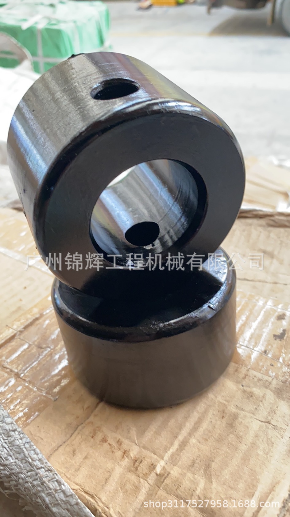 挖掘机配件挖斗斗耳斗轴耳朵高强度耐磨衬套斗耳淬火套支持定做