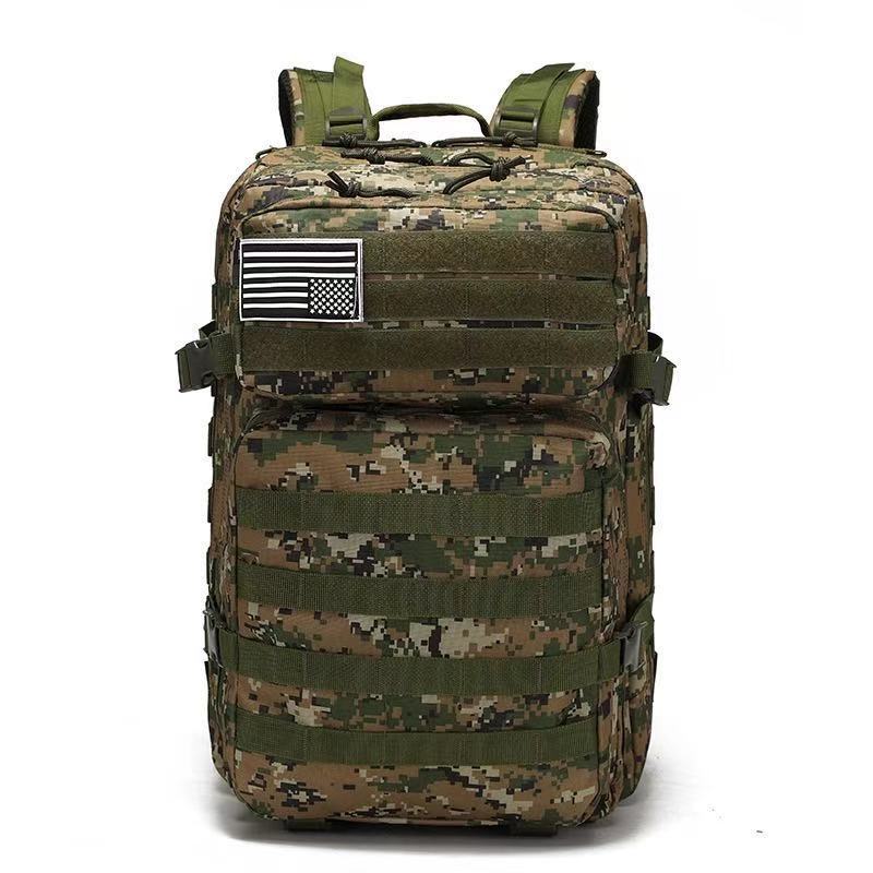 Amazon Large Capacity Tactical Backpack Mountain Climbing Biking Backpack 3P Attack Packets Camping Travel Camouflage Outdoor