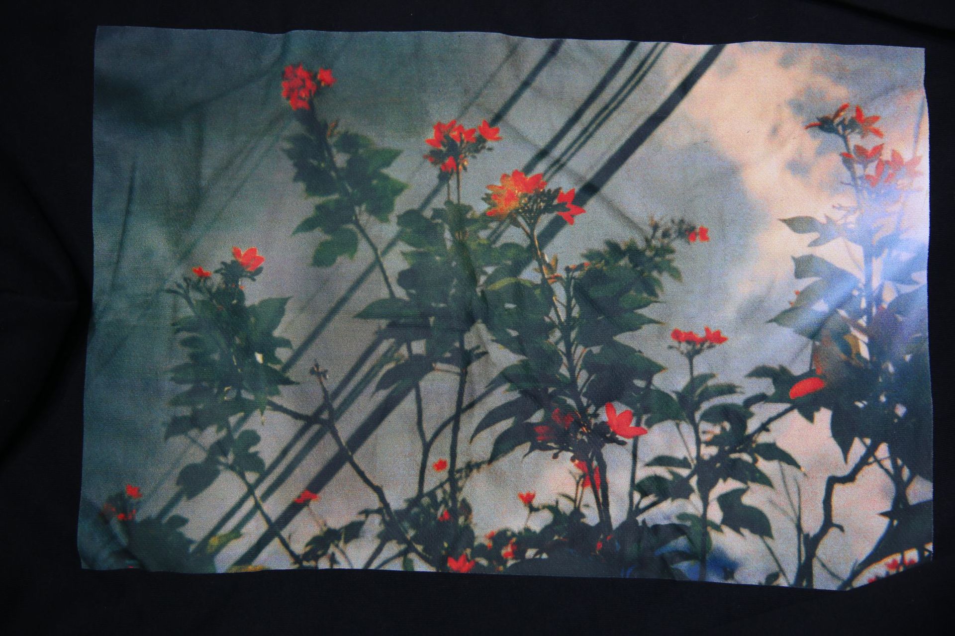 fear of godfog复线essentials直喷花卉帽衫带帽卫衣情侣男女zgpb