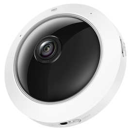 水星300万鱼眼全景吸顶网络摄像头室内wifi监控手机远程红外夜视