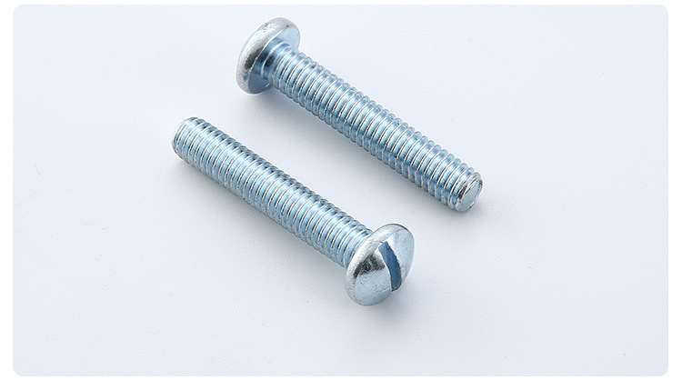 开槽一字圆柱头螺钉 可定制开槽盘头螺丝螺栓 五金配件机螺钉