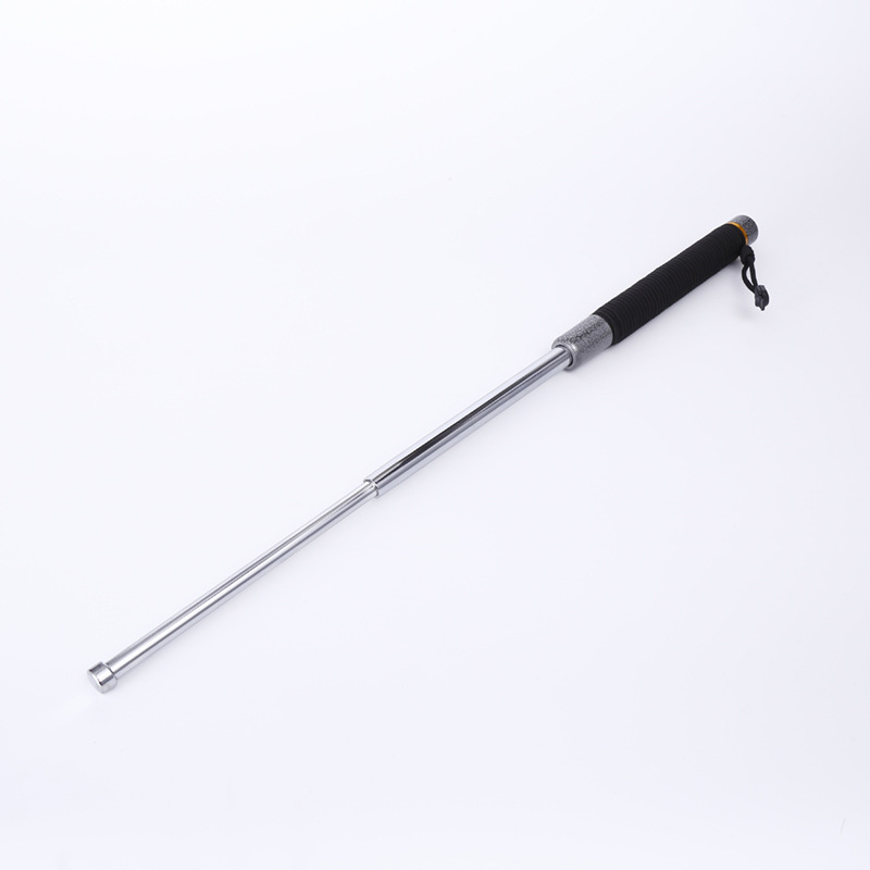 安保甩棍伸缩棍车载破窗防身棍带手绳伸缩棍三节棍合金钢棍可