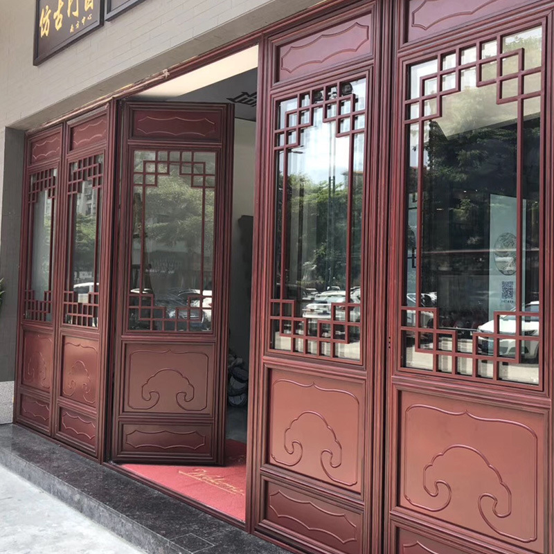 传统中式民宿园林别墅四合院复古门窗新款中式仿古门窗可定制