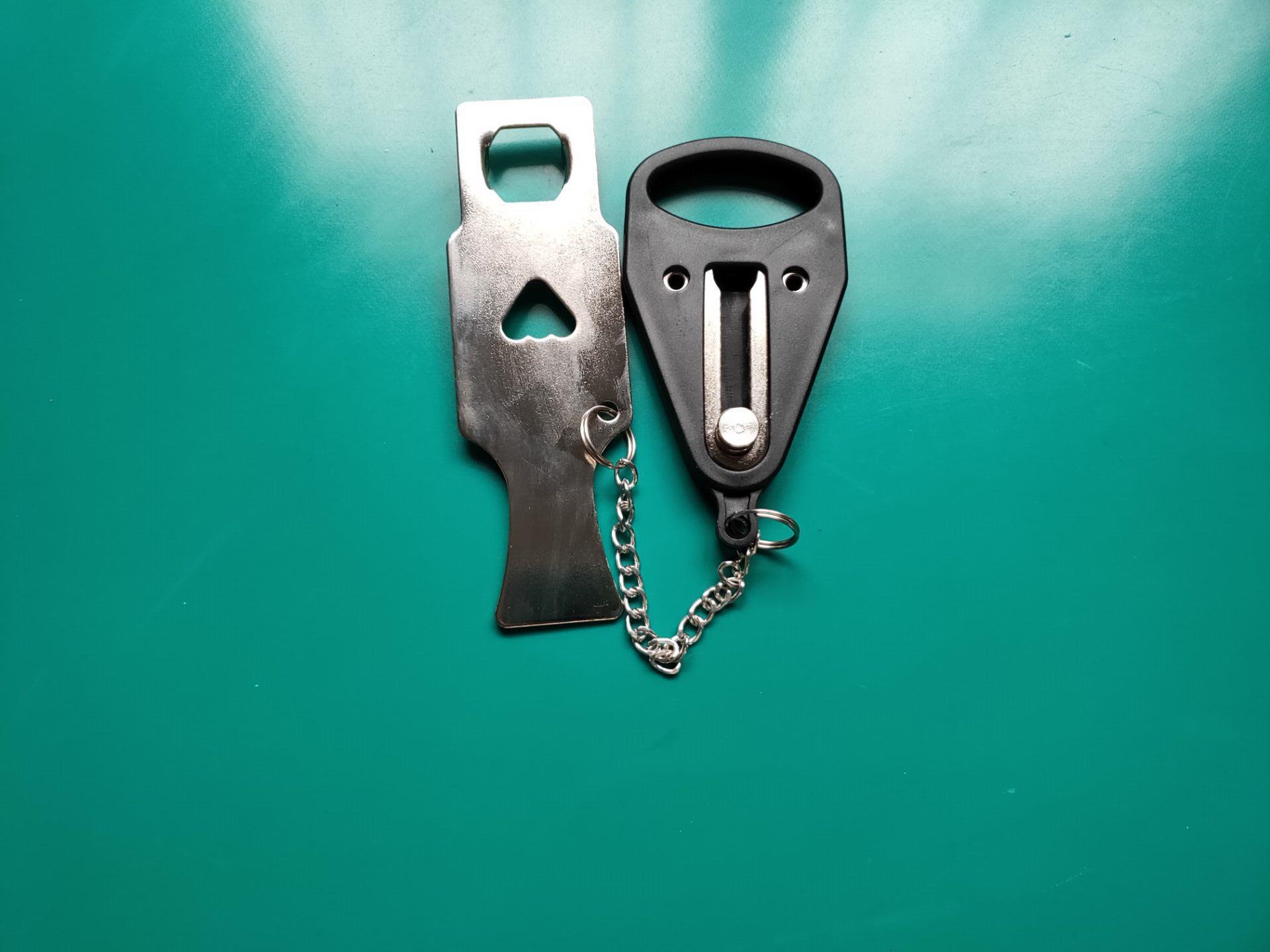 portable lock便携式安全门扣锁 宾馆房门 防盗锁扣 顶门器门挂锁