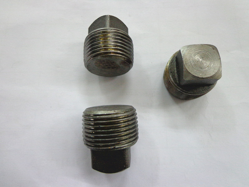 碳钢高压实心四方堵头 20#a105 高压管件3000lb压力 dn15-dn100