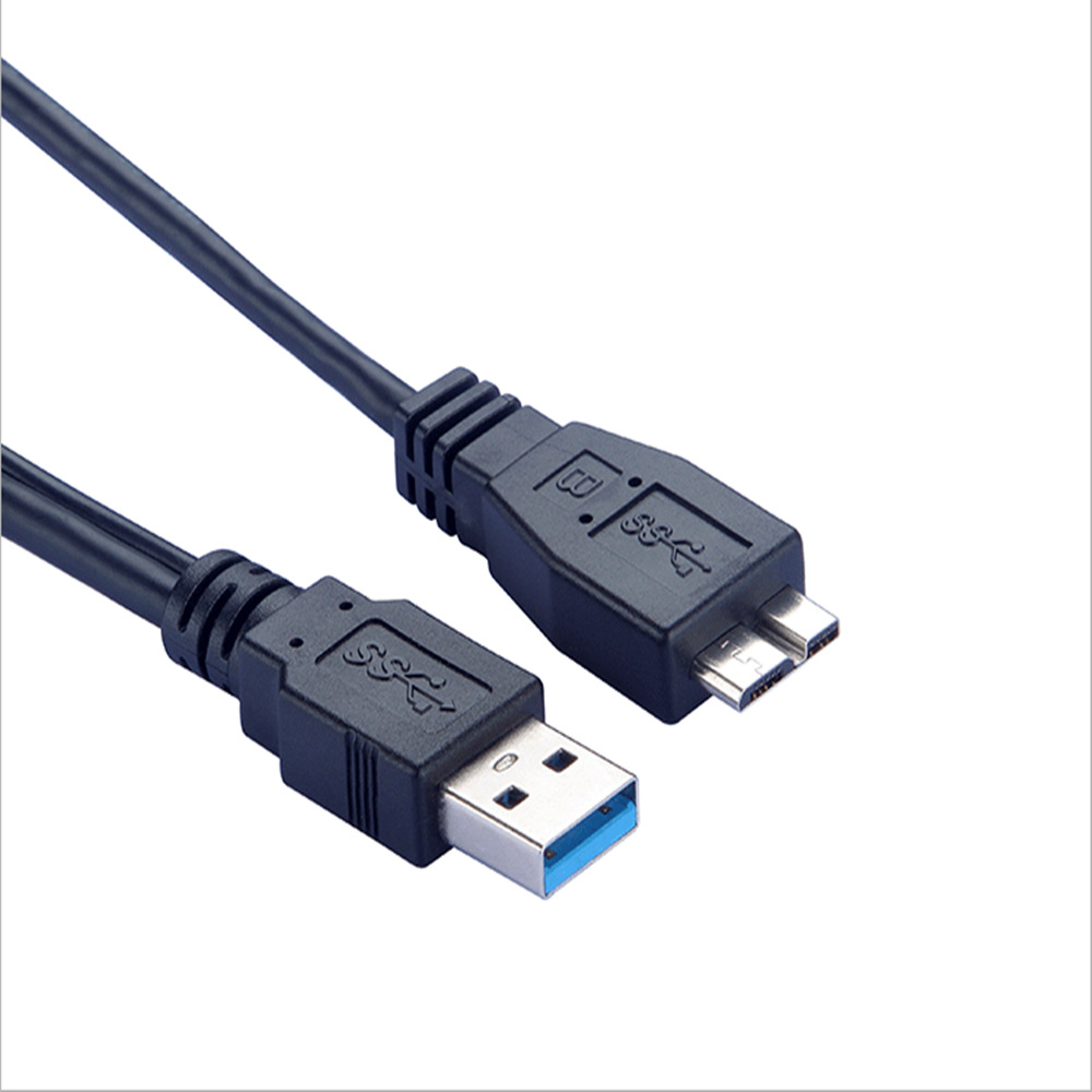 适用双头数据线硬盘3.0 wd 希捷 东芝 数据线 扁口移动硬盘数据线